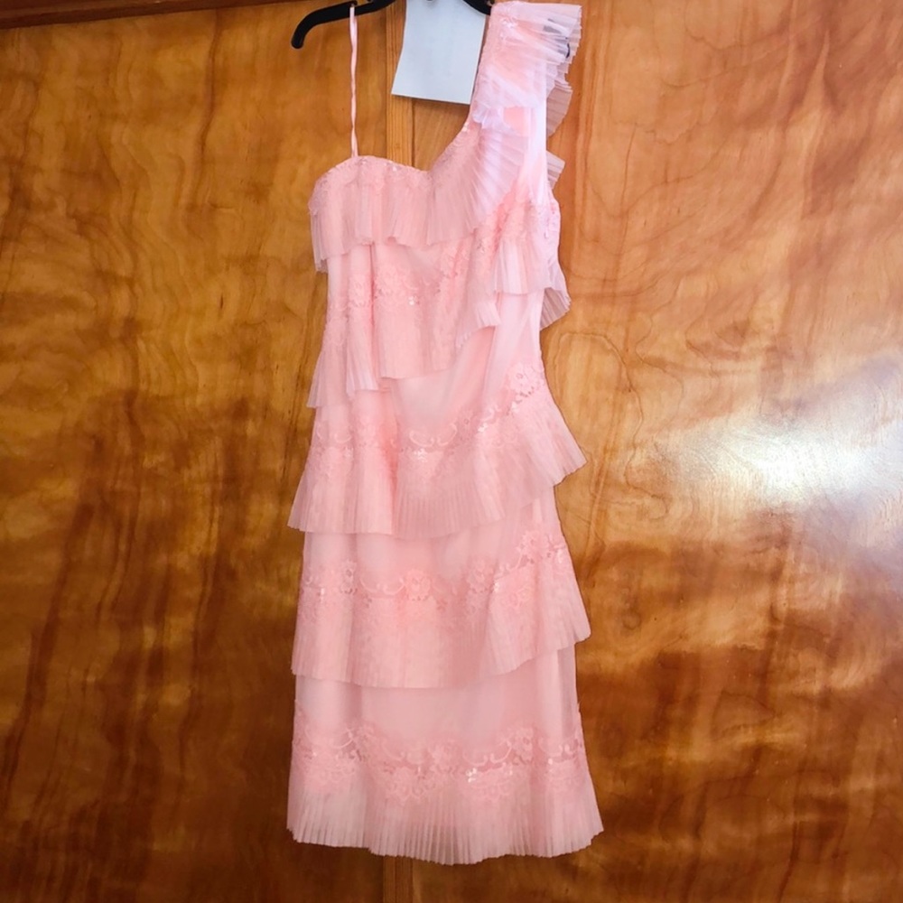 Pink cocktail dress